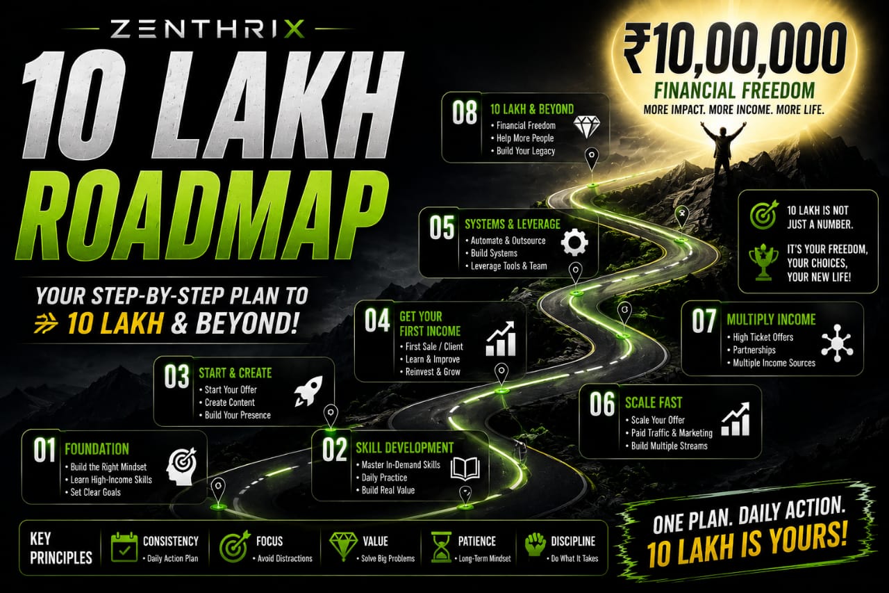 10 Lakh Roadmap course